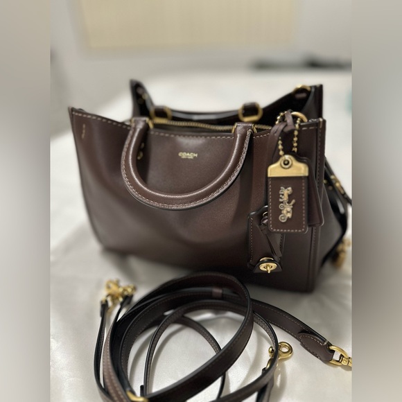 Coach Rogue Bag 31 in Maple-Like New - Picture 3 of 15